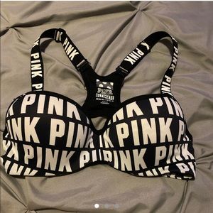 SOLD!! Pink Victoria secret push up bra